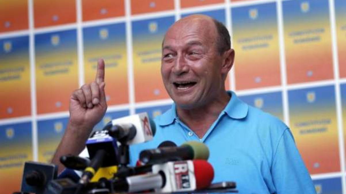 De unde ştie el? Băsescu: E cert în proporţie de 99% că voi reveni la Cotroceni