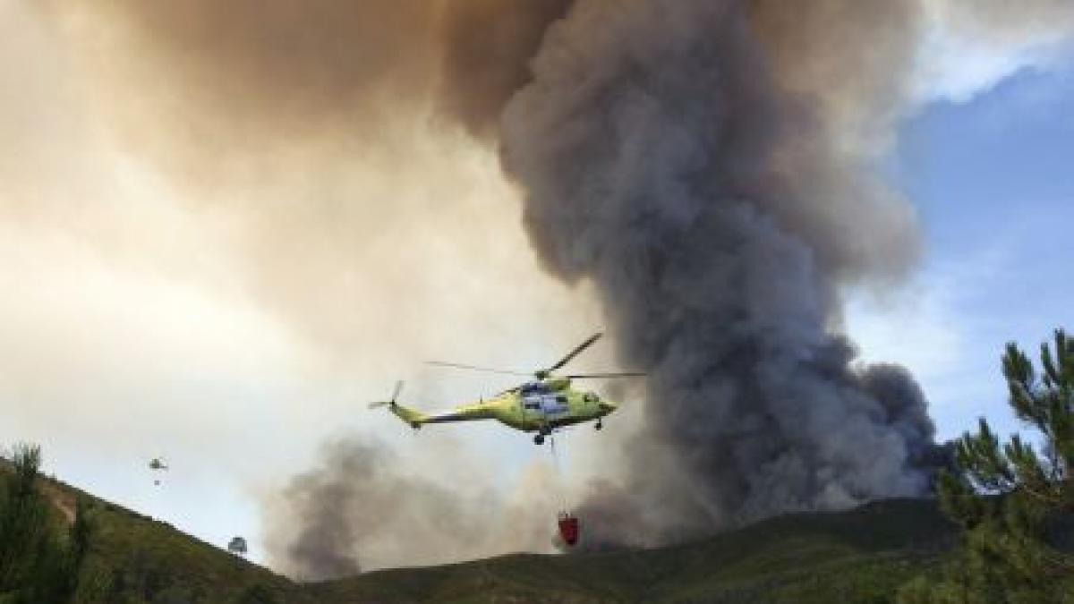 Incendiile din Spania pârjolesc Catalunia. Oamenii şi-au abandonat maşinile şi au fugit din calea flăcărilor