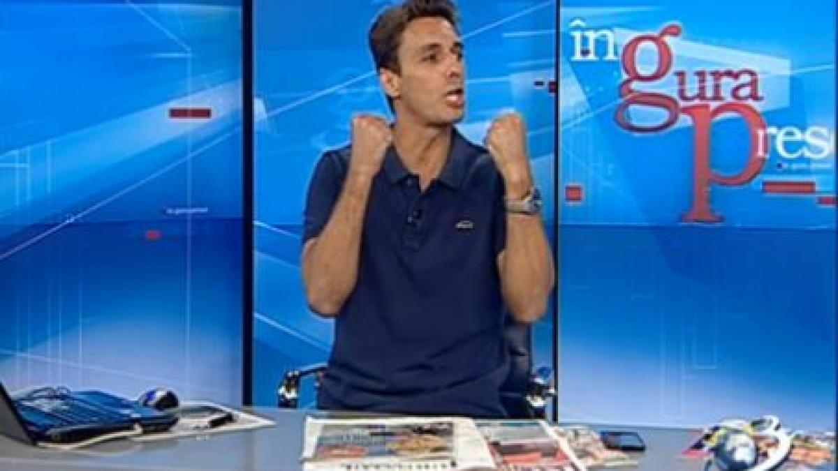 Badea: Azi am avut un orgasm jurnalistic. Vezi faza care l-a adus în extaz pe realizatorul TV