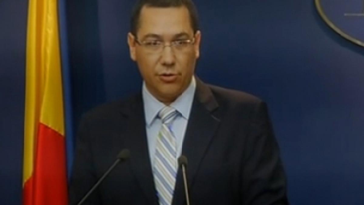 Ponta: I instruct Traian Băsescu to stop making threats and offensive statements