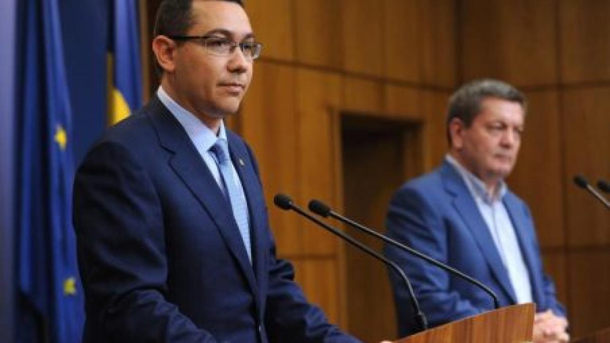 Ponta: Orice om politic care spune că poate ignora votul a 9 milioane de români este rupt de realitate