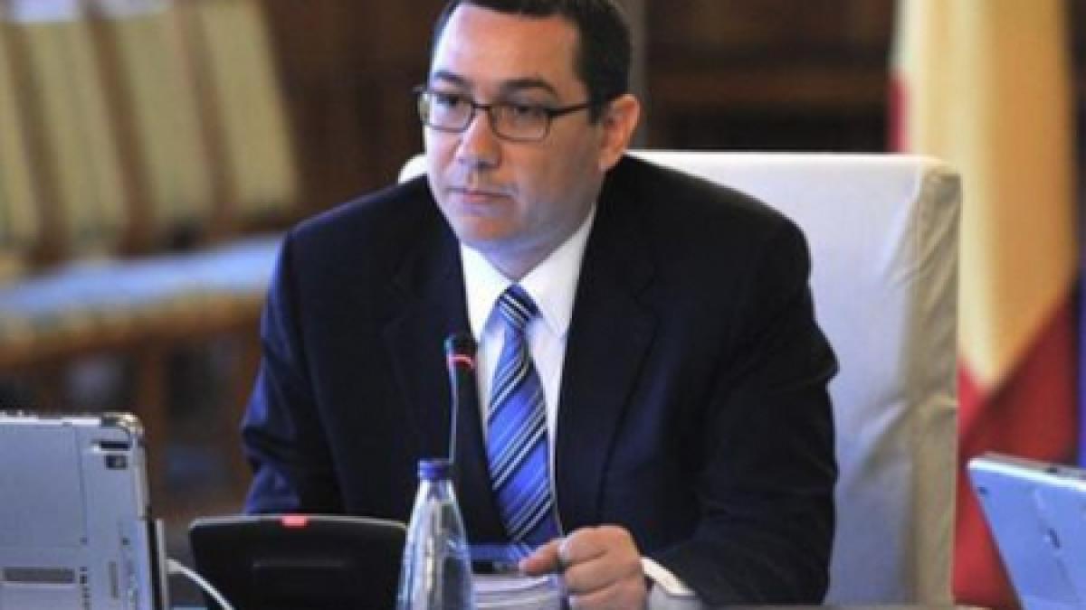 Ponta îi lasă fără vacanţă parlamentară pe miniştrii Cabinetului său