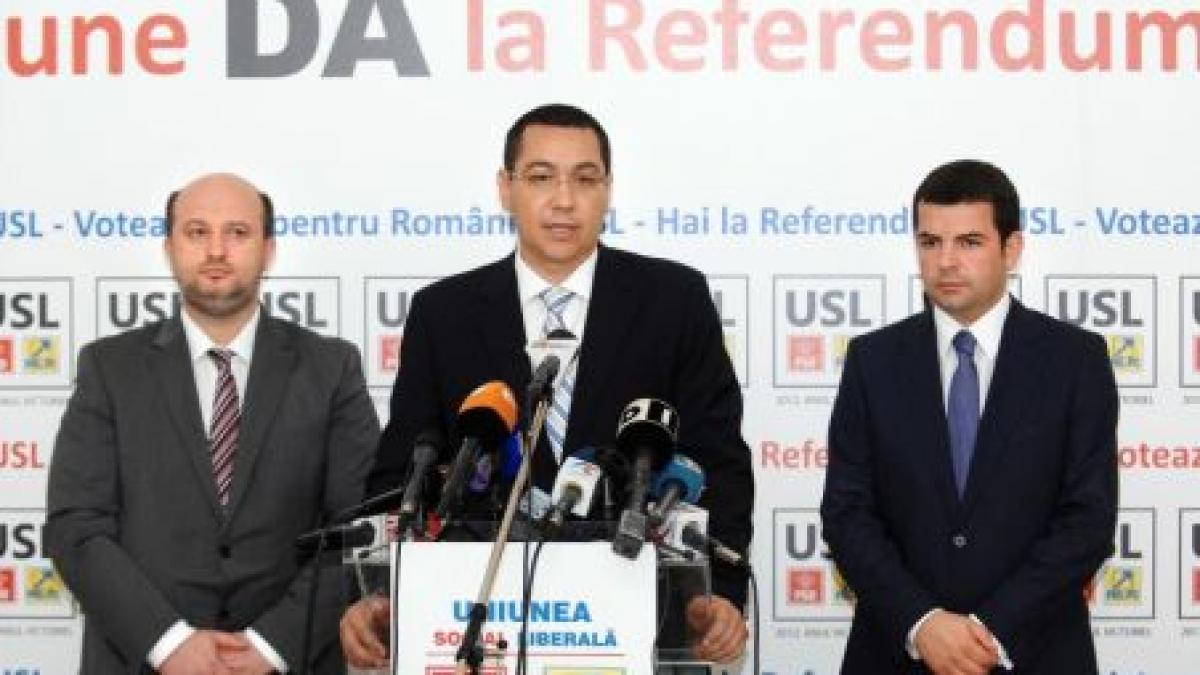 USL a depus o sesizare la CC privind referendumul, dar nu o face publică 