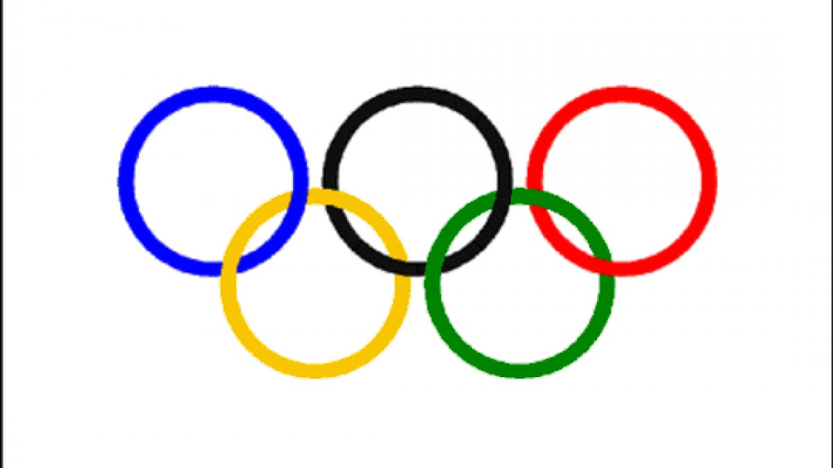Олимпийские кольца эскиз