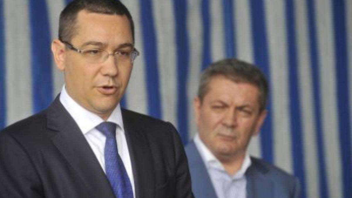 PM Ponta: I have nothing to blame Rus, Dobre and Marga for.  They will continue to be SLU pillars