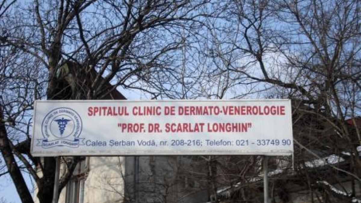 Se desfiinţează Spitalul de Dermatovenerologie &quot;Scarlat Longhin&quot; din Bucureşti