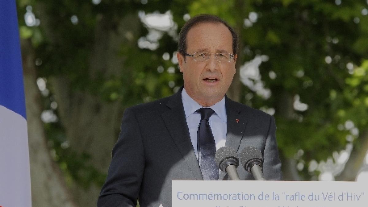 Francois Hollande: Franţa este angajata în căutarea cu obstinaţie a unei soluţii politice în Siria