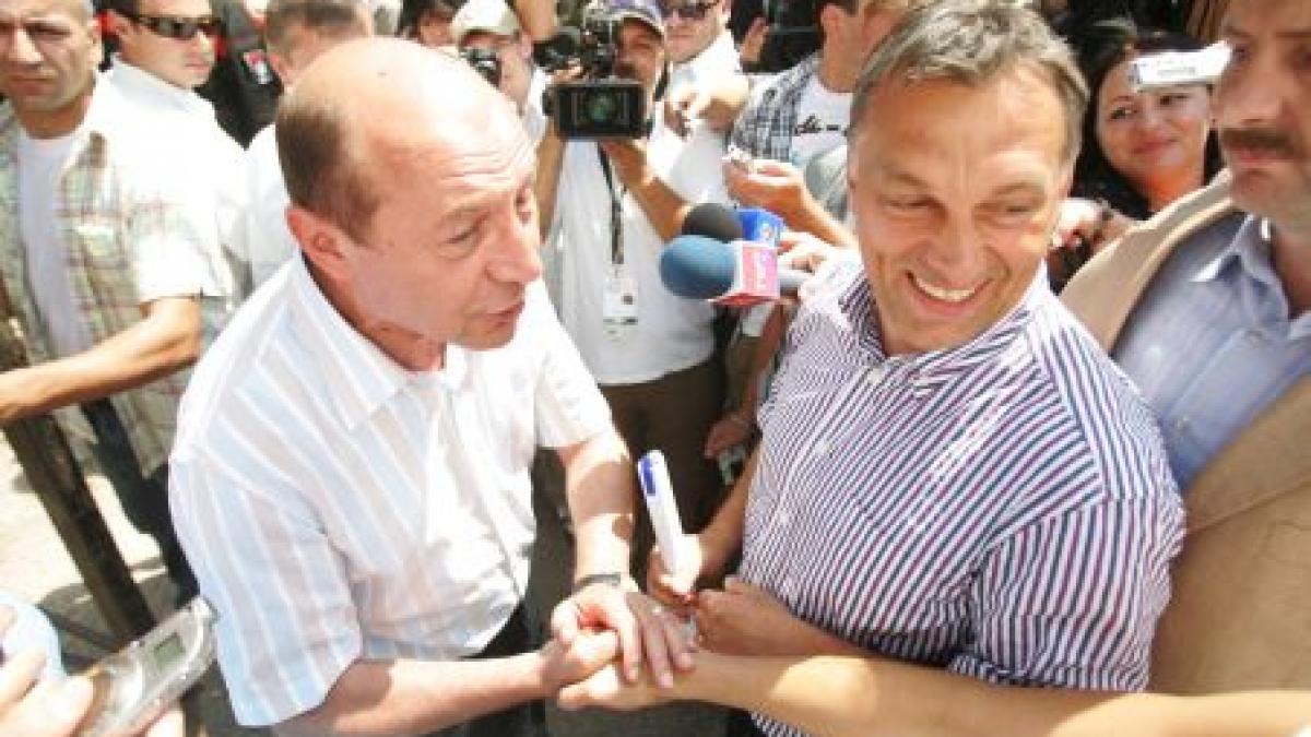 Baie de...secuime. Băsescu: Maghiarii au înţeles cum a fost decapitată conducerea statului