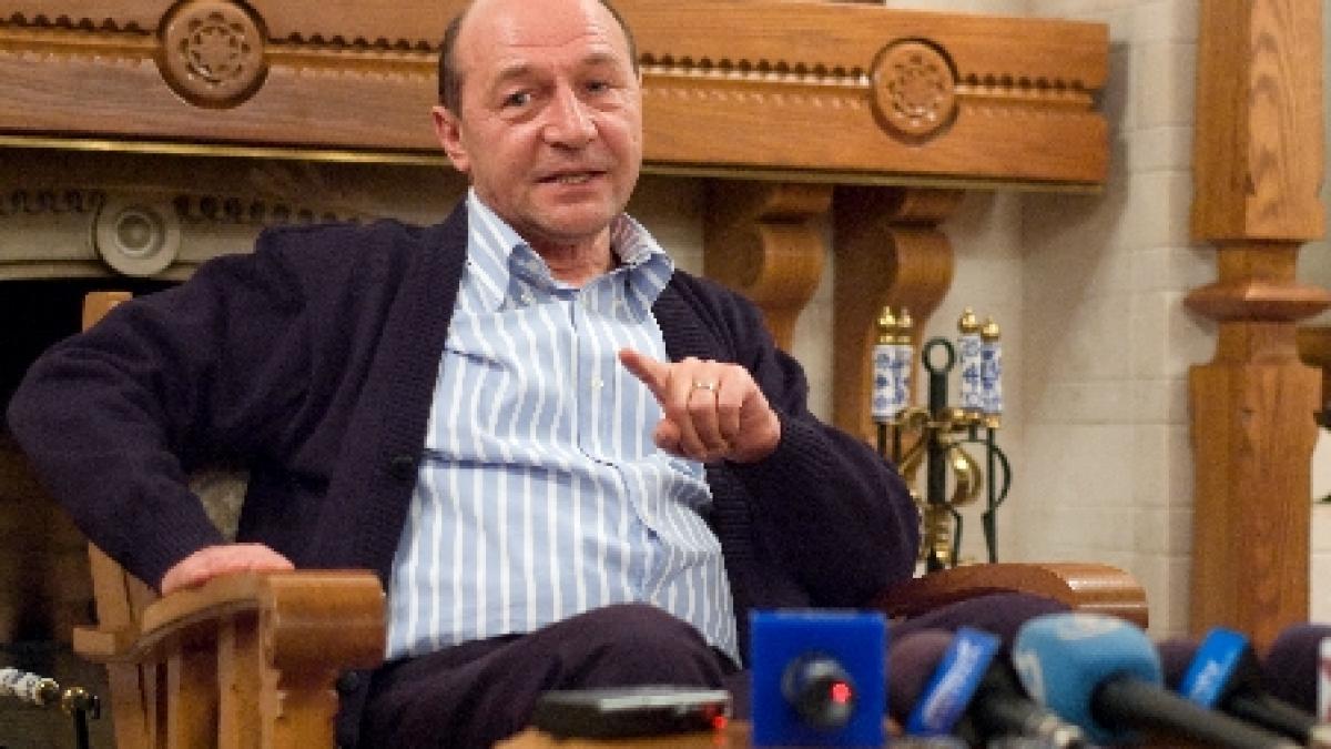 Băsescu: În Harghita şi Covasna dezvoltarea economică este slabă din cauza naţionalismului