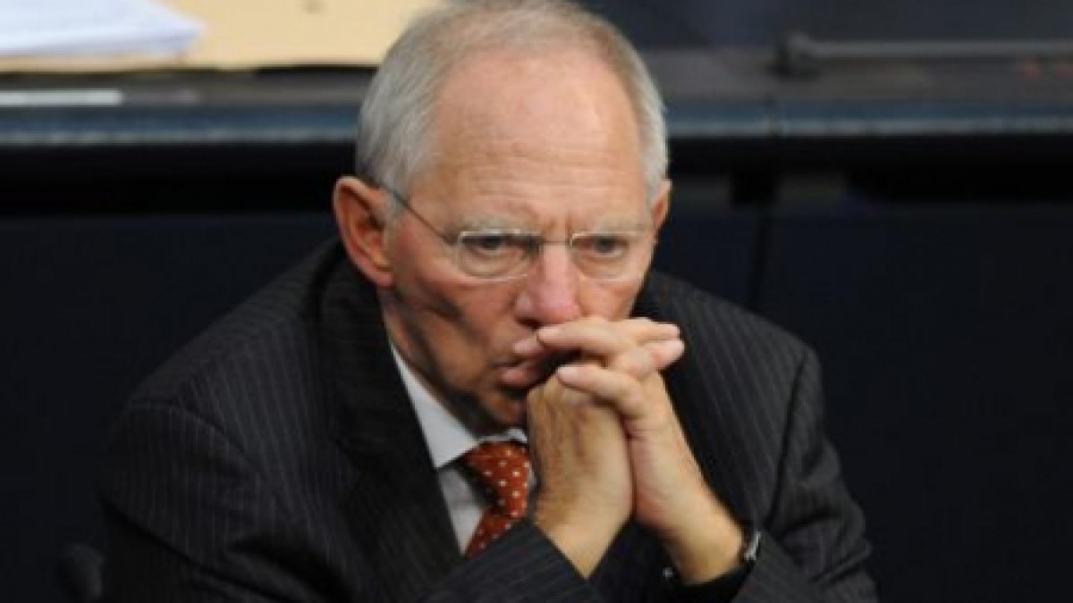 Schaeuble exclude posibilitatea unui nou acord de finanţare externă cu Grecia