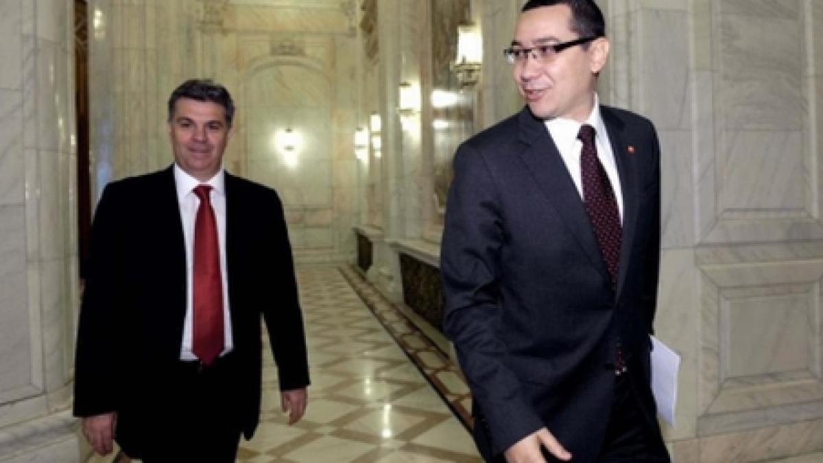 Ponta discută la Guvern cu Zgonea, Stroe şi Duşa despre cifrele pentru CC