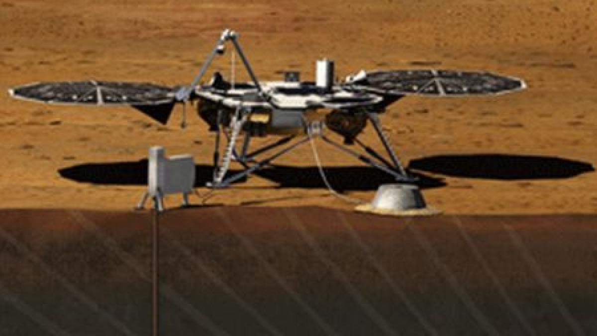 NASA trimite un nou robot pe Marte. Misiunea InSight va explora adâncurile solului marţian