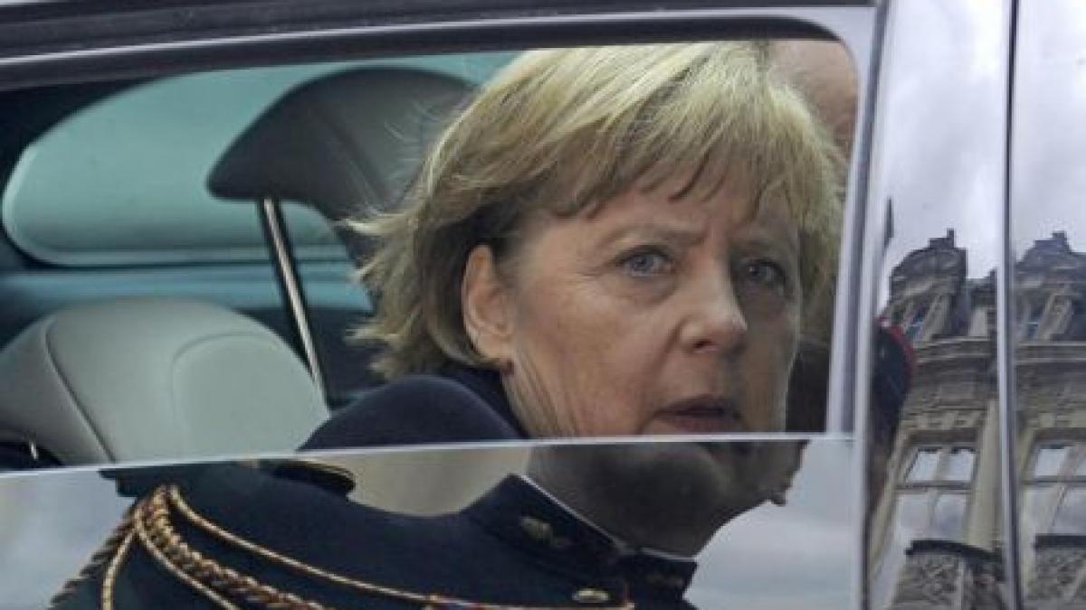 Delegaţia Angelei Merkel, atacată cu un cocktail Molotov la Chişinău. Atacatorul a fost prins