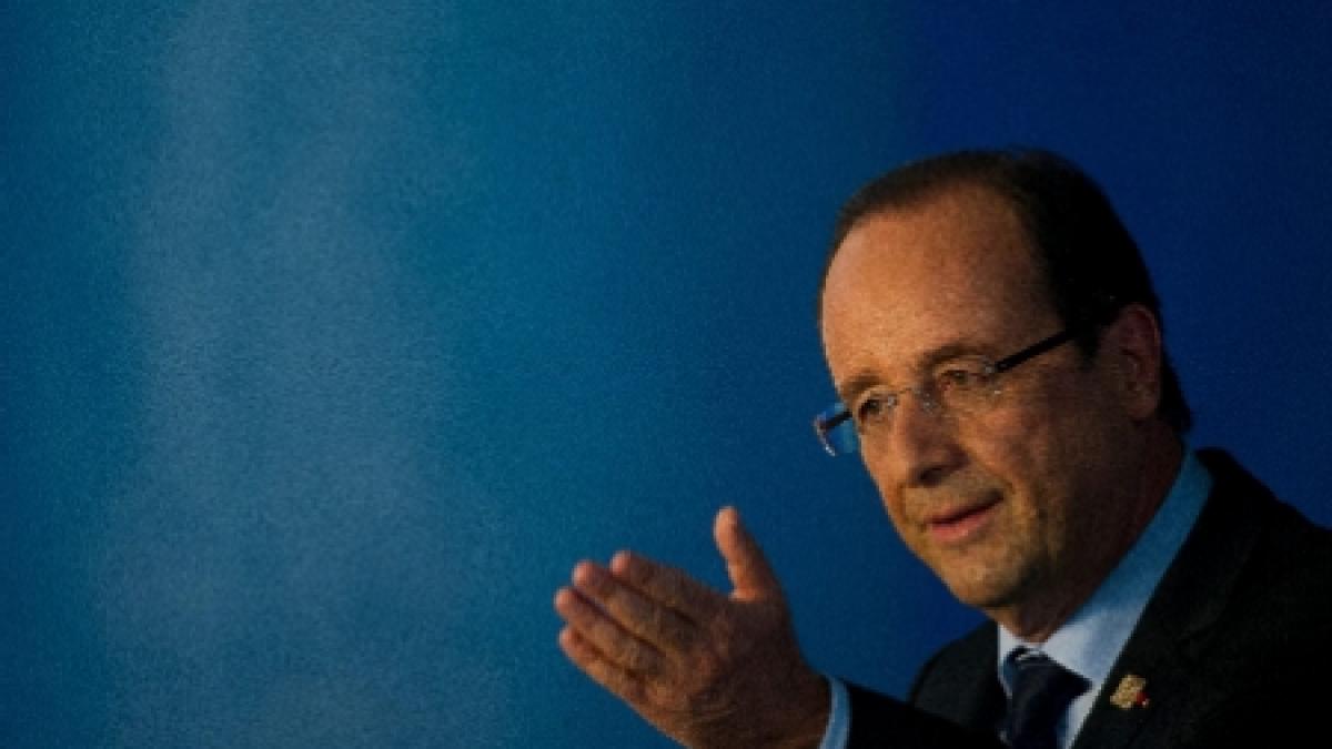 Hollande asigură că Franţa va recunoaşte un guvern provizoriu al noii Sirii