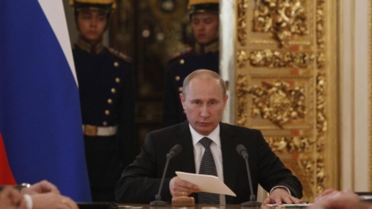 Lider al opoziţiei ruse: Preşedintele Putin se agaţă de putere. Vrea să îşi menţină stilul de viaţă luxos