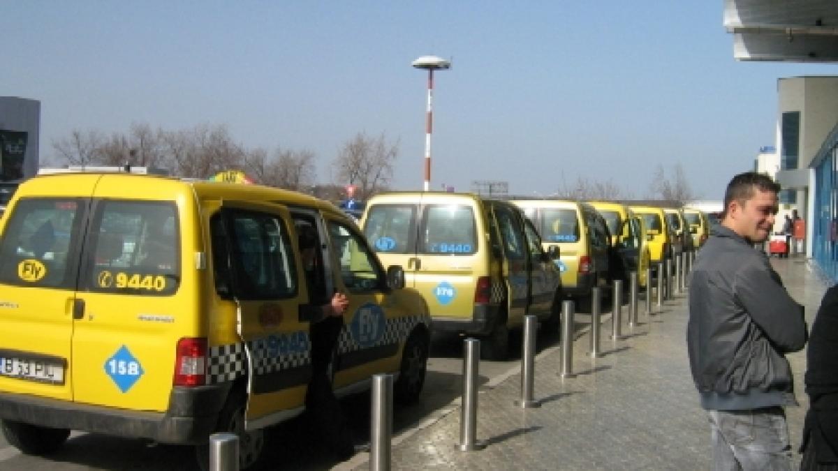 Aproape 50 de taximetrişti de la Aeroportul Otopeni, sancţionaţi în urma controalelor