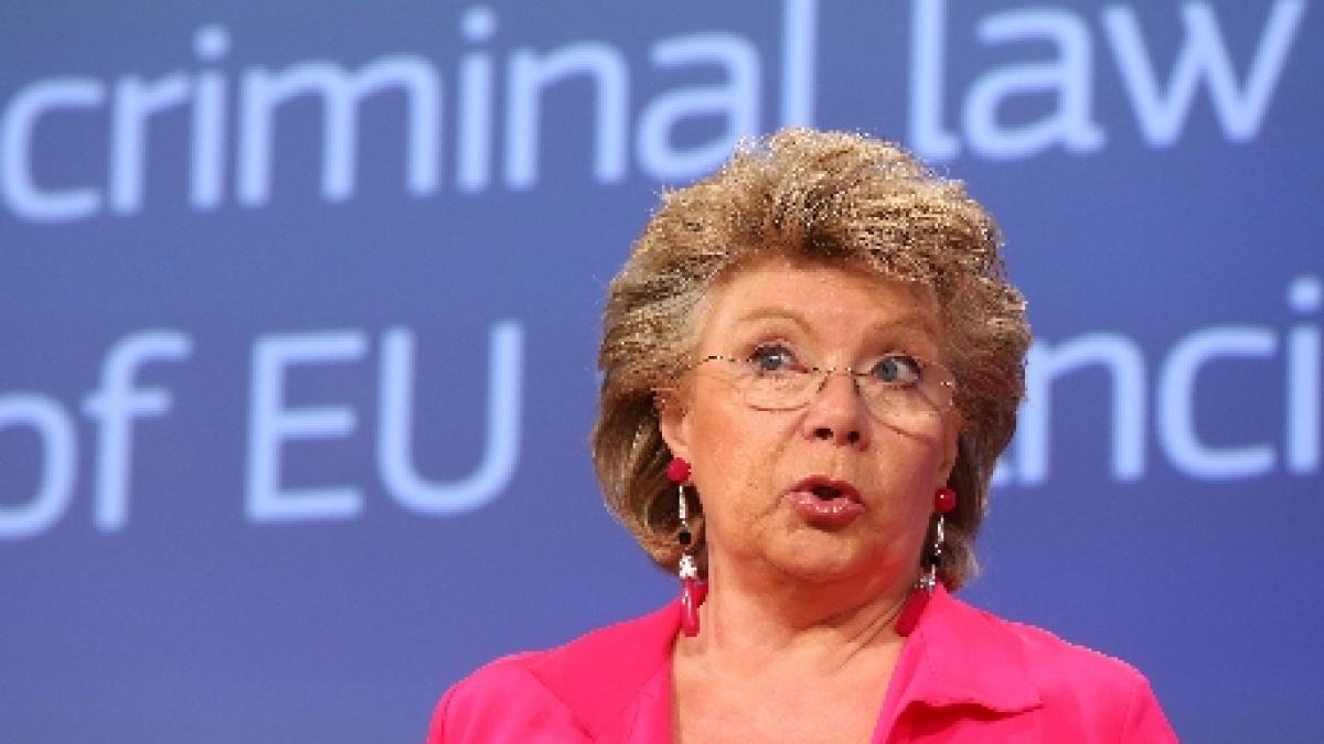 MAE a luat notă &quot;cu surprindere&quot; de declaraţiile vicepreşedintelui CE, Viviane Reding