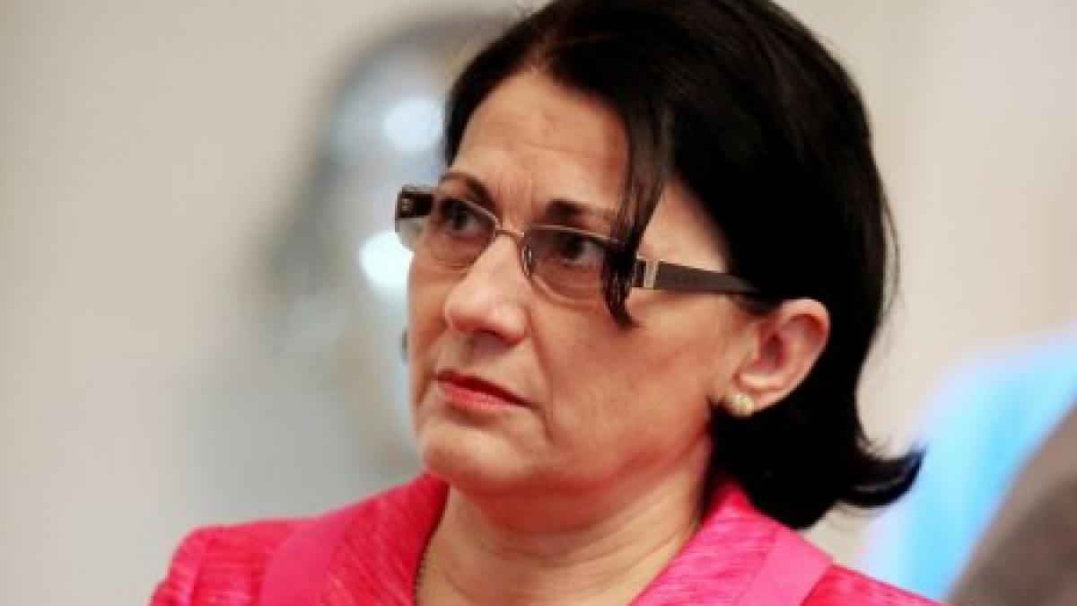 Ecaterina Andronescu: Dacă este votat de Senat, Bacalaureatul profesional se poate aplica din 2013