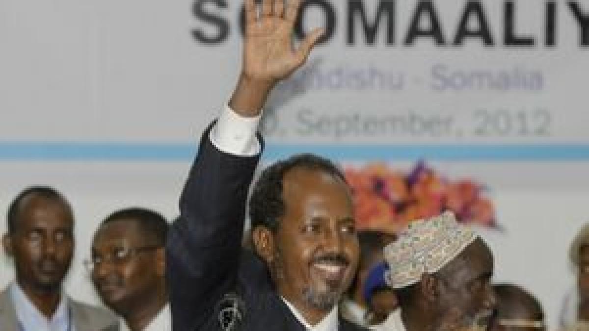 Hassan Cheikh Mohamoud a fost ales preşedinte al Somaliei