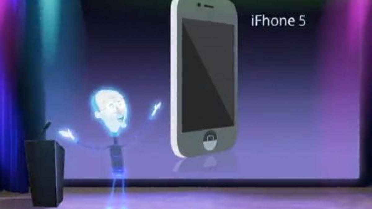 Steve Jobs a înviat și prezintă noul iPhone 5 într-o parodie pe YouTube