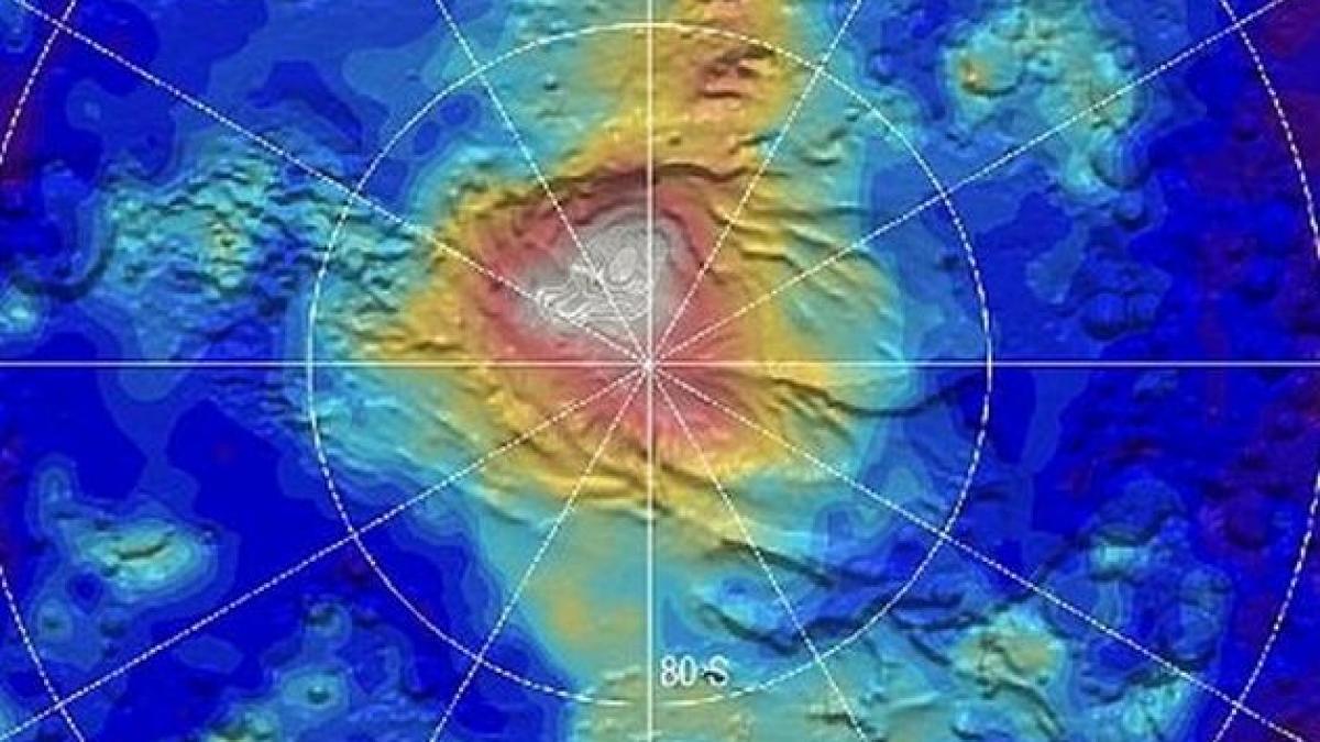 Iarna marţiană, la -125 de grade Celsius. Specialiştii NASA au descoperit zăpadă pe Marte