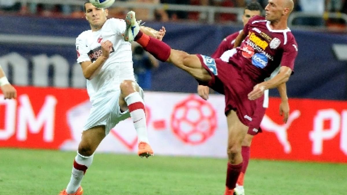 Dinamo învinsă de CFR Cluj, scor 0-1, în Liga I