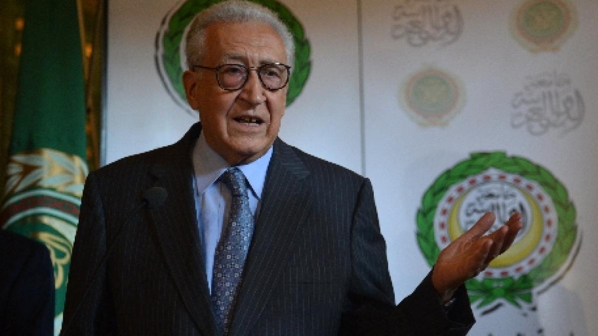 Lakhdar Brahimi: Criza din Siria este periculoasă, se agravează şi reprezintă o ameninţare pentru lume