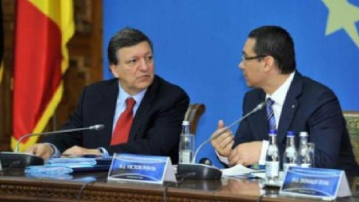 Victor Ponta se întâlneşte luni cu preşedintele CE: Merg să vorbesc de guvern. Băsescu să vorbească de atribuţiile sale