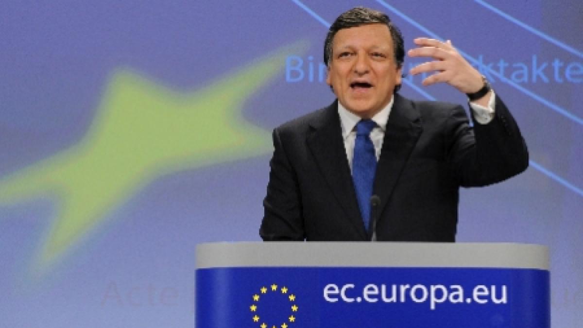 Barroso: România are încă o rată de absorbţie extrem de scăzută. Riscă pierderea de fonduri însemnate