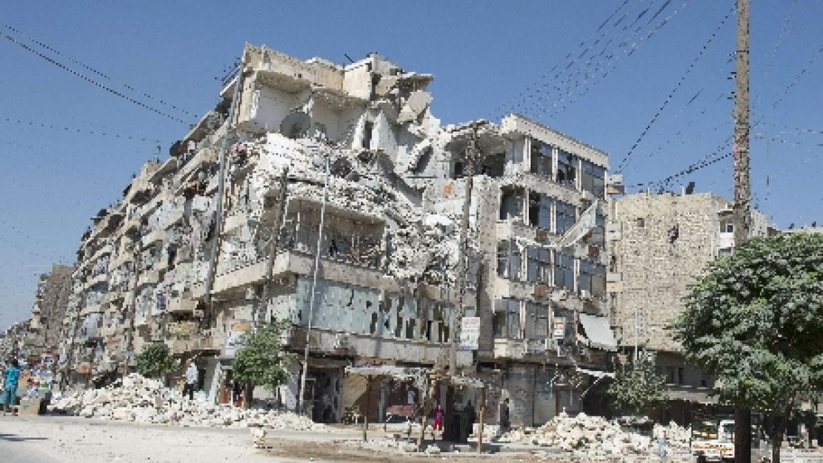 Siria. Tiruri puternice de artilerie au fost auzite la Alep