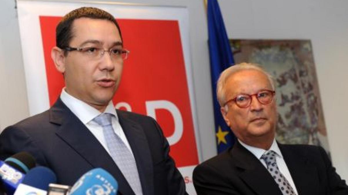 Stanişev şi Swoboda şi-au exprimat sprijinul pentru Ponta în perspectiva alegerilor din România