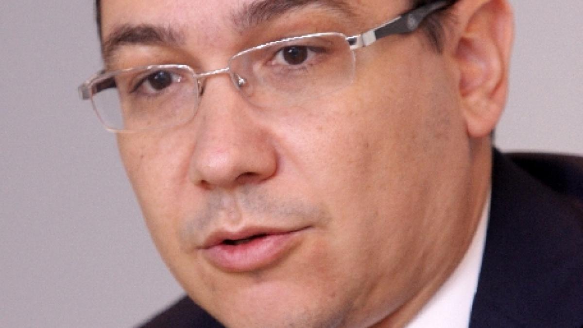 Victor Ponta: Am vrut să demonstrez că austeritatea şi tăierile nu sunt singurele căi de dezvoltare şi creştere