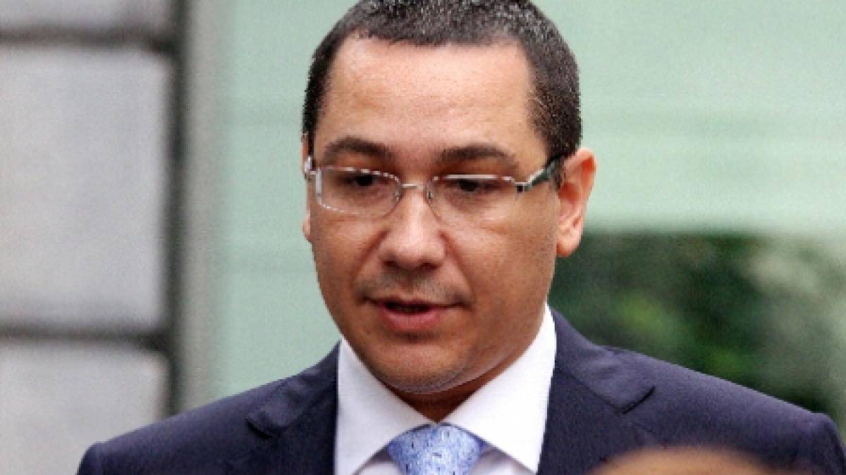 Ponta: Până pe 9 decembrie nu se pune problema unei remanieri guvernamentale