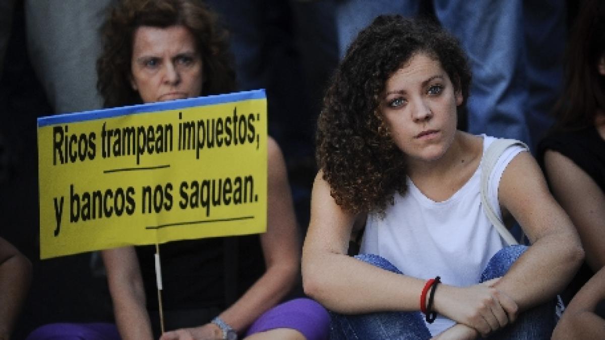 Madrid. Câteva mii de persoane au protestat împotriva politicii de austeritate a Guvernului