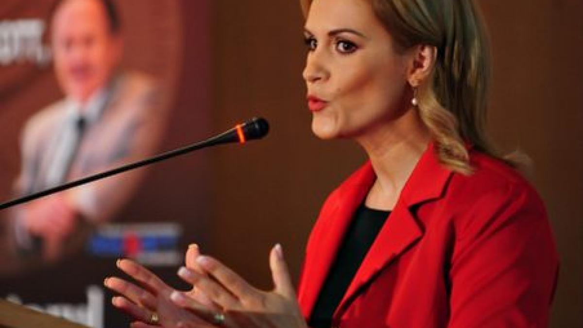 Jurnalista Gabriela Firea candidează la Senat, din partea PSD Ilfov