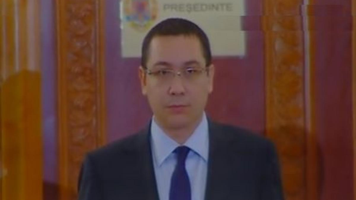 Ponta: Trebuie ca toate abuzurile de la referendum să fie cunoscute 