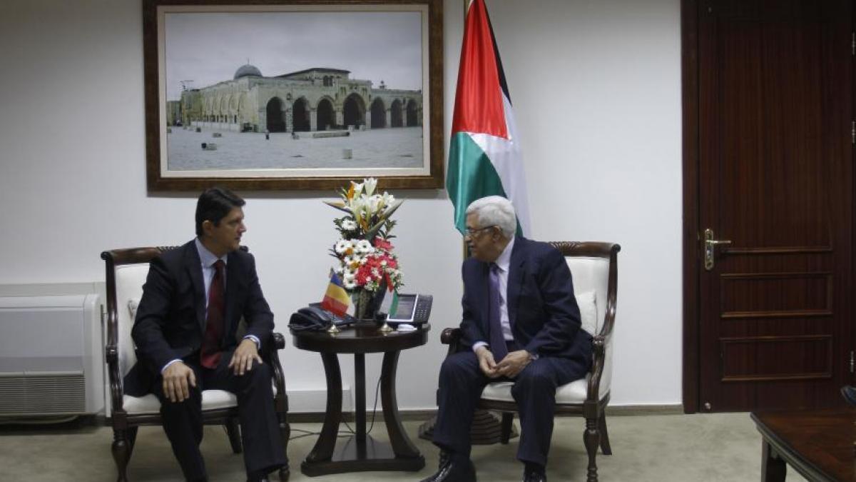 Mahmoud Abbas preţuieşte valoare şi calitatea comunităţii româneşti din Palestina