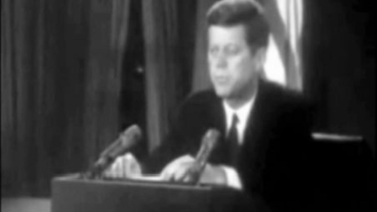 Înregistrare SECRETĂ cu J.F.Kennedy. Cum ar fi fost ditrusă o mare parte din planetă