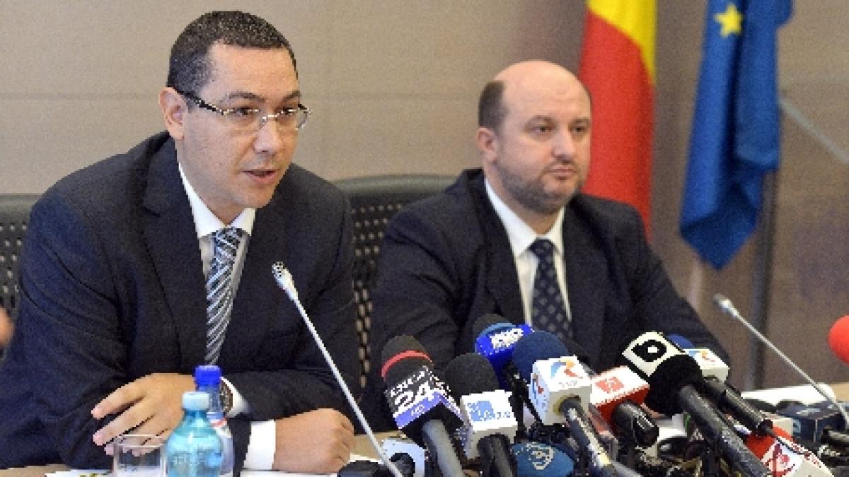 Ponta: Chiţoiu rămâne ministru doar dacă rezolă problemele de la Oltchim şi Hidroelectrica