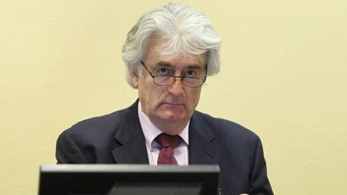 Radovan Karadzic spune că a fost un promotor al păcii în Balcani