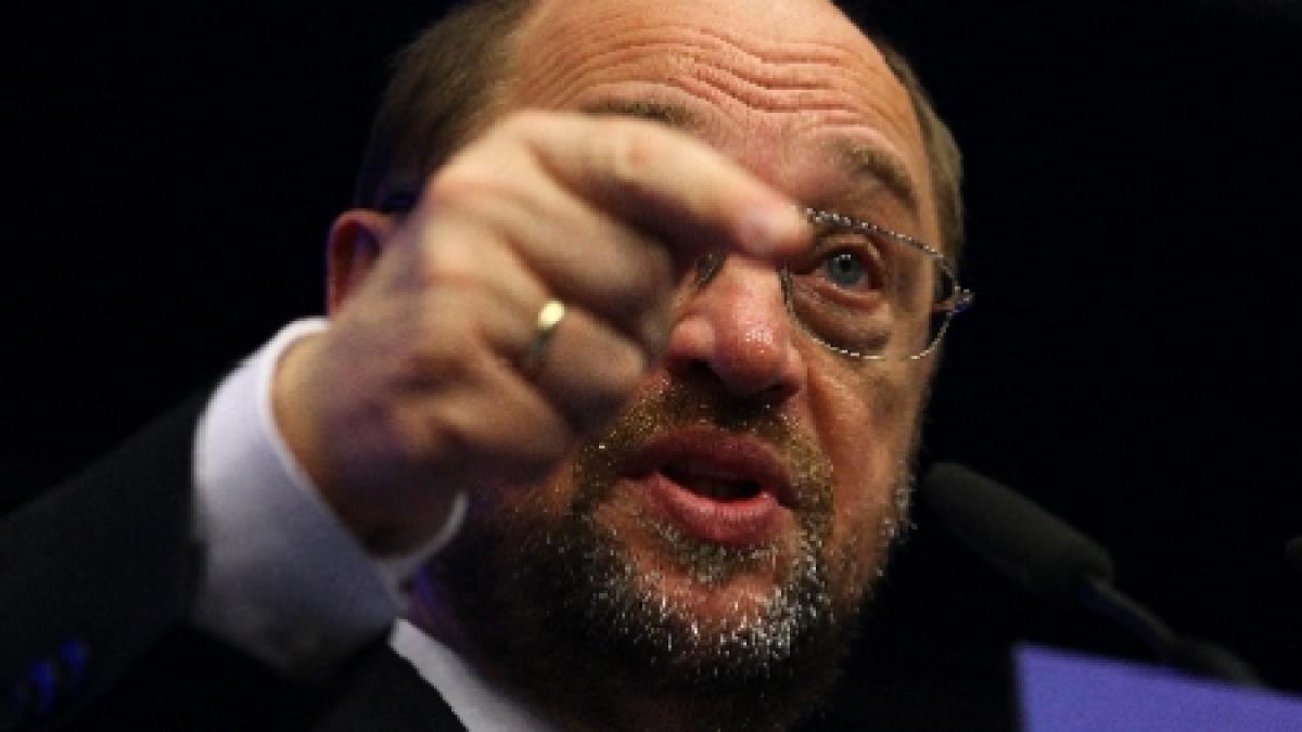 Preşedintele PE, Martin Schulz, se adresează Parlamentului României pe 31 octombrie