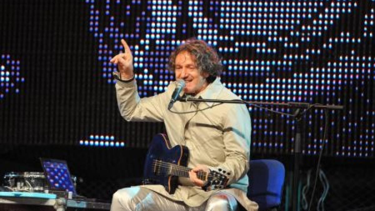 Goran Bregovic a concertat la Deva. Artistul i-a dedicat o melodie jurnalistului Mile Cărpenişan