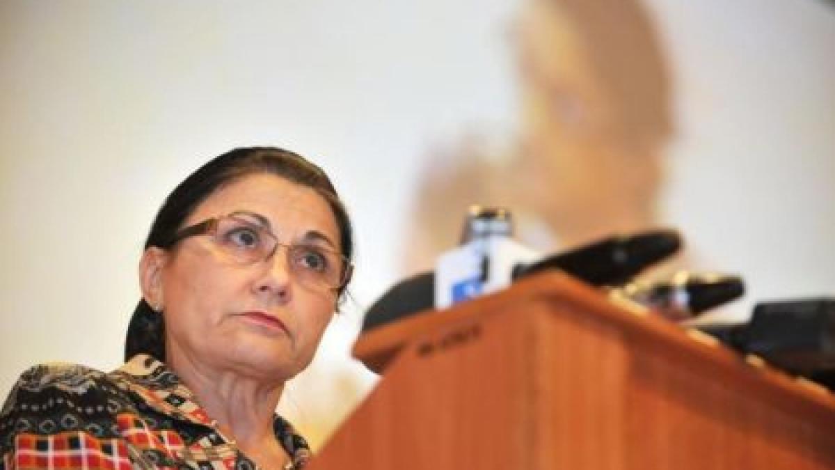 Andronescu: Vom redacta o OUG pentru ca decizia privind bacul profesional să se finalizeze săptămâna viitoare