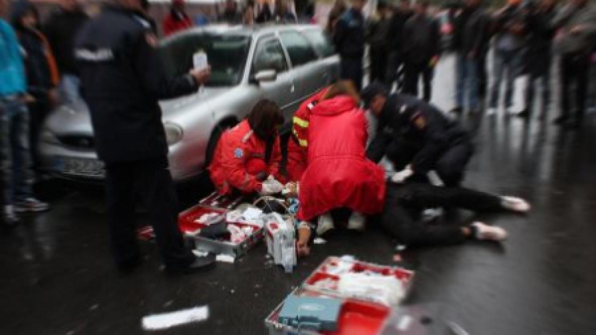 Accident grav în cartierul bucureştean Rahova. Patru persoane au fost rănite