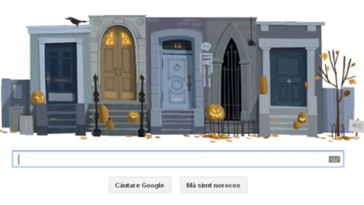 Google sărbătoreşte Halloween. Te-ai jucat cu logo-ul special creat pentru această sărbătoare?