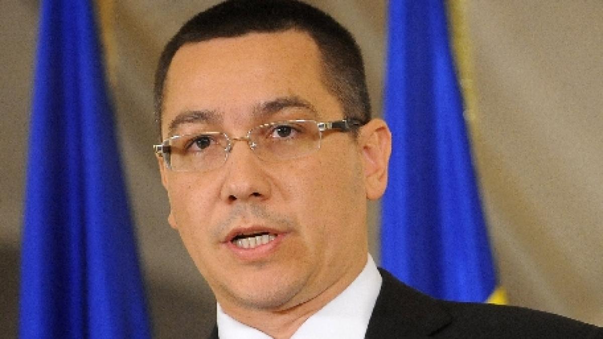 Ponta: Este necesar să avem în anul următor un buget realist pentru sănătate