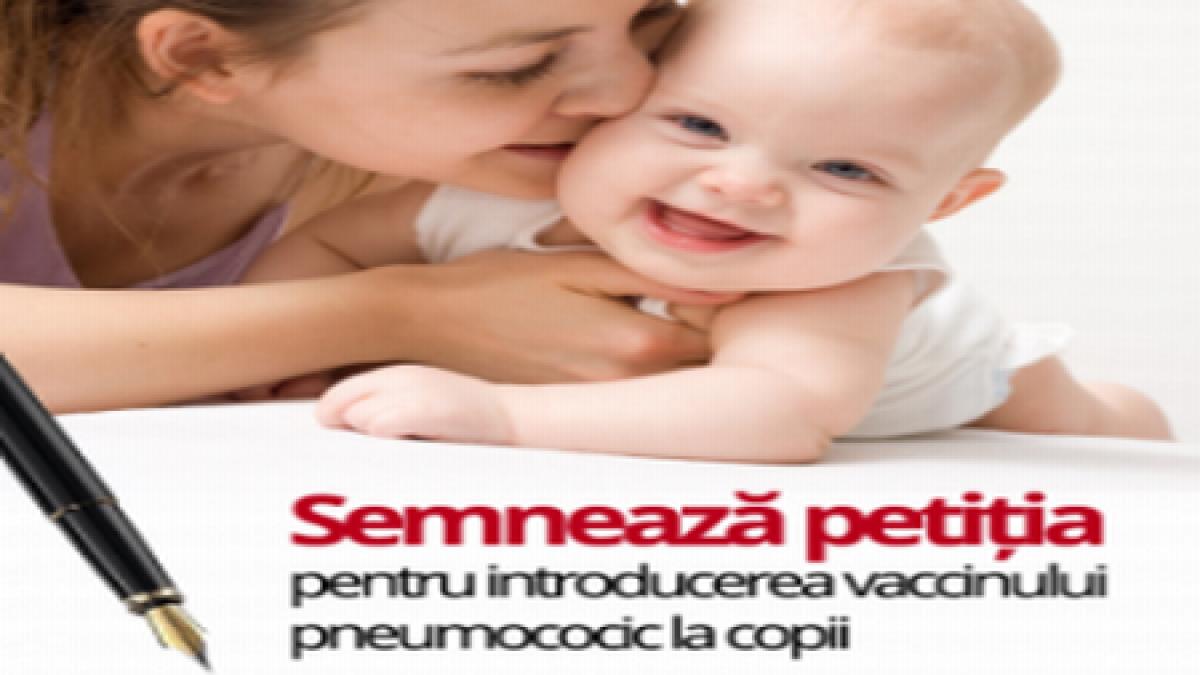 Spune da introducerii vaccinului pneumococcic!