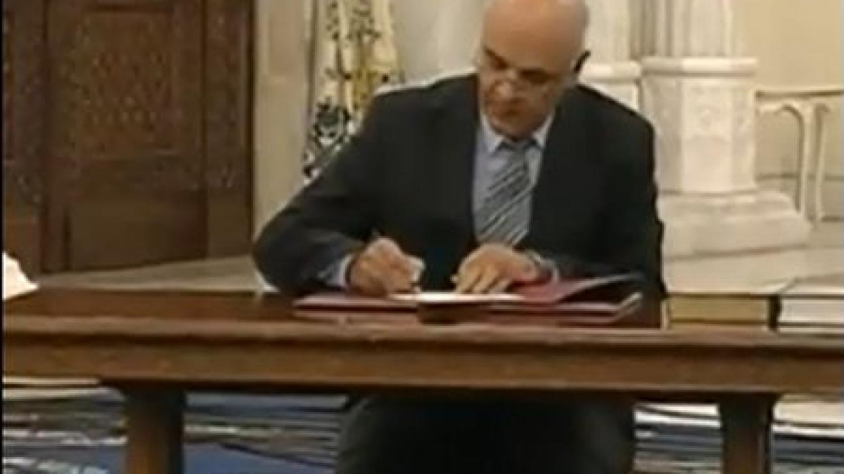 Raed Arafat este noul Ministru al Sănătății. Acesta a depus jurământul de învestitură