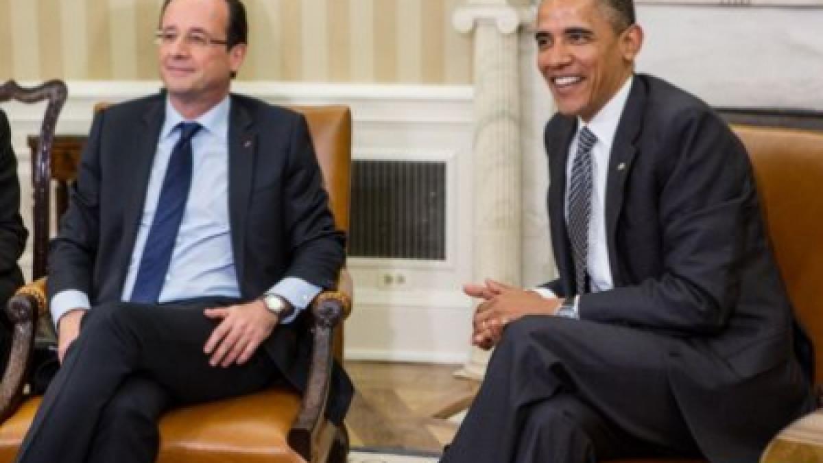 Cum s-a făcut de râs François Hollande în fața președintelui Obama