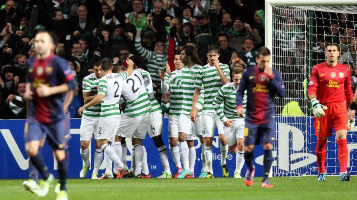 Liga Campionilor: Celtic a învins cu 2-1 pe Barcelona într-o seară cu multe goluri. Înfrângere dramatică pentru Shakhtarul lui Lucescu